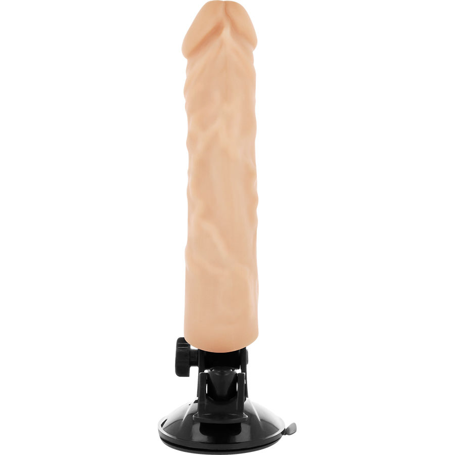 BASECOCK - VIBRADOR REALÍSTICO CONTROL REMOTO NATURAL 21 CM -O- 4 CM - Imagem de 3