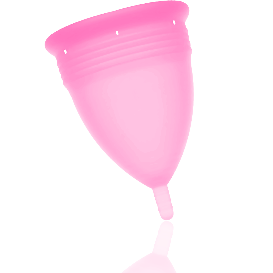STERCUP - FDA SILICONE MENSTRUAL CUP PINK - SIZE S - Imagem de 2