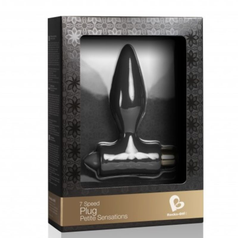 ROCKS-OFF - PETITE SENSATIONS ANAL PLUG FOR BEGINNERS - BLACK - Imagem de 3