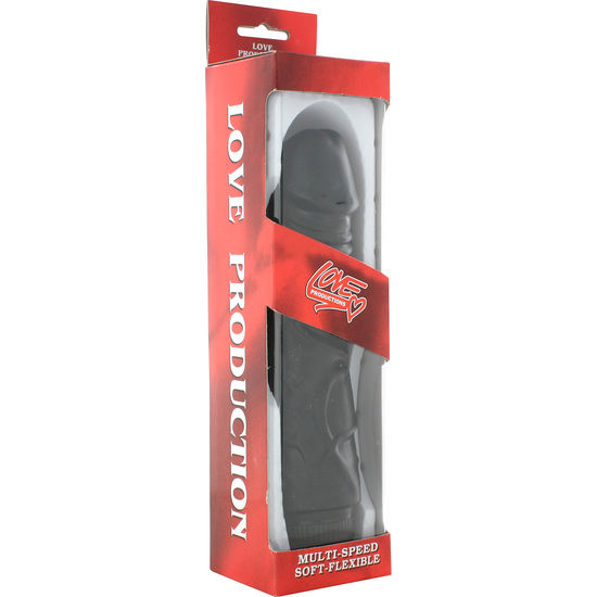 SEVEN CREATIONS - PERFECT PLEASURES BLACK VIBRATOR 22 CM - Imagem de 2