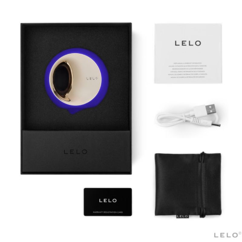 LELO - ORA 3 ORAL SEX STIMULATOR MIDNIGHT BLUE - Imagem de 2