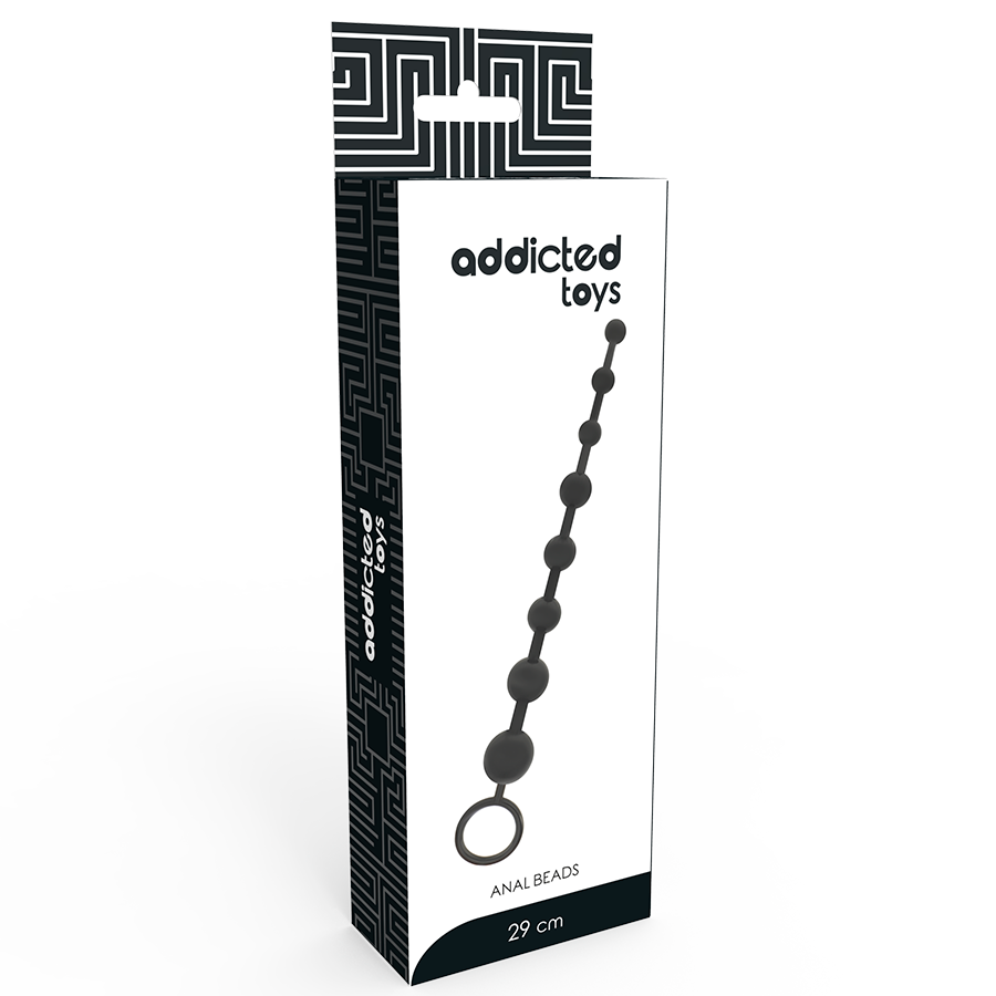 ADDICTED TOYS - ANAL BEADS 29 CM BLACK - Imagem de 5