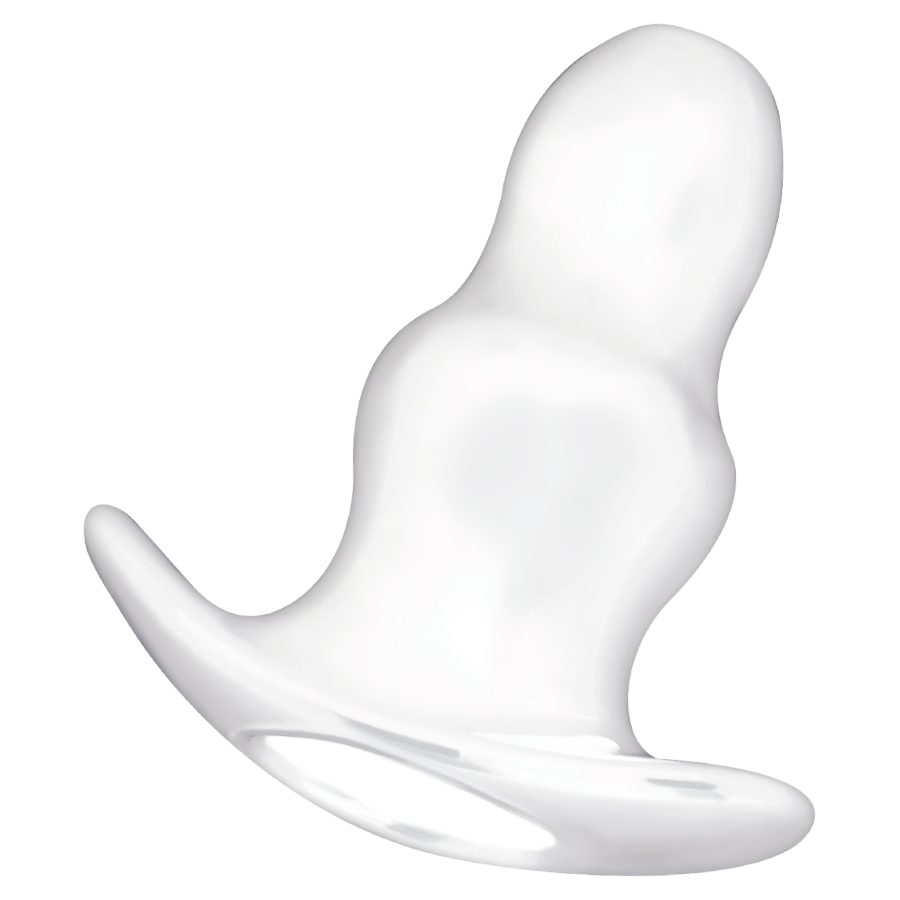 ADDICTED TOYS - MEDIUM ANAL DILATOR 9.5 CM - TRANSPARENT - Imagem de 2