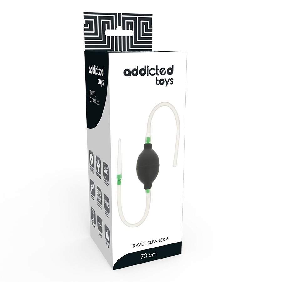 ADDICTED TOYS - BLACK ENEMA SET - Imagem de 5