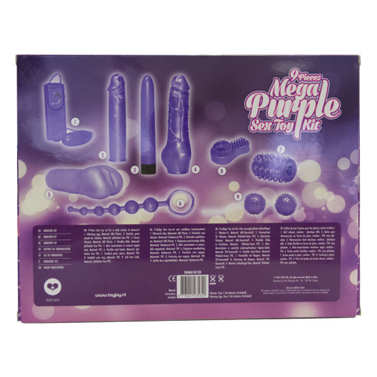 TOYJOY - JUST FOR YOU MEGA PURPLE SEX TOY KIT - Imagem de 3