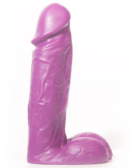 PINK ROOM - AMADEO REALISTIC DILDO PURPLE 15.5 CM