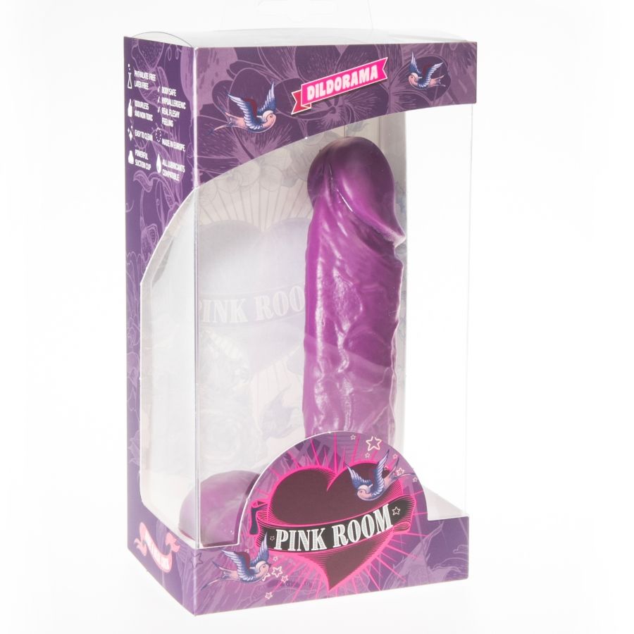 PINK ROOM - AMADEO REALISTIC DILDO PURPLE 15.5 CM - Imagem de 2