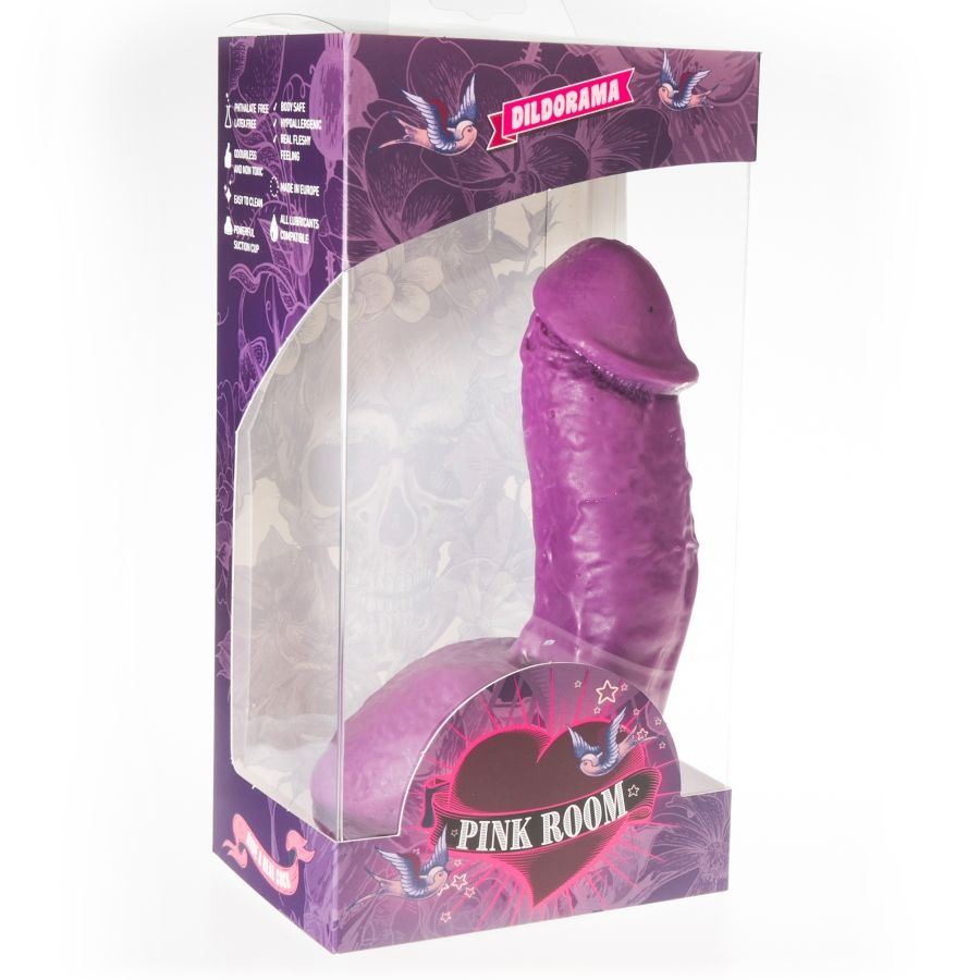 PINK ROOM - ELIAN REALISTIC DILDO PURPLE 17.5 CM - Imagem de 2