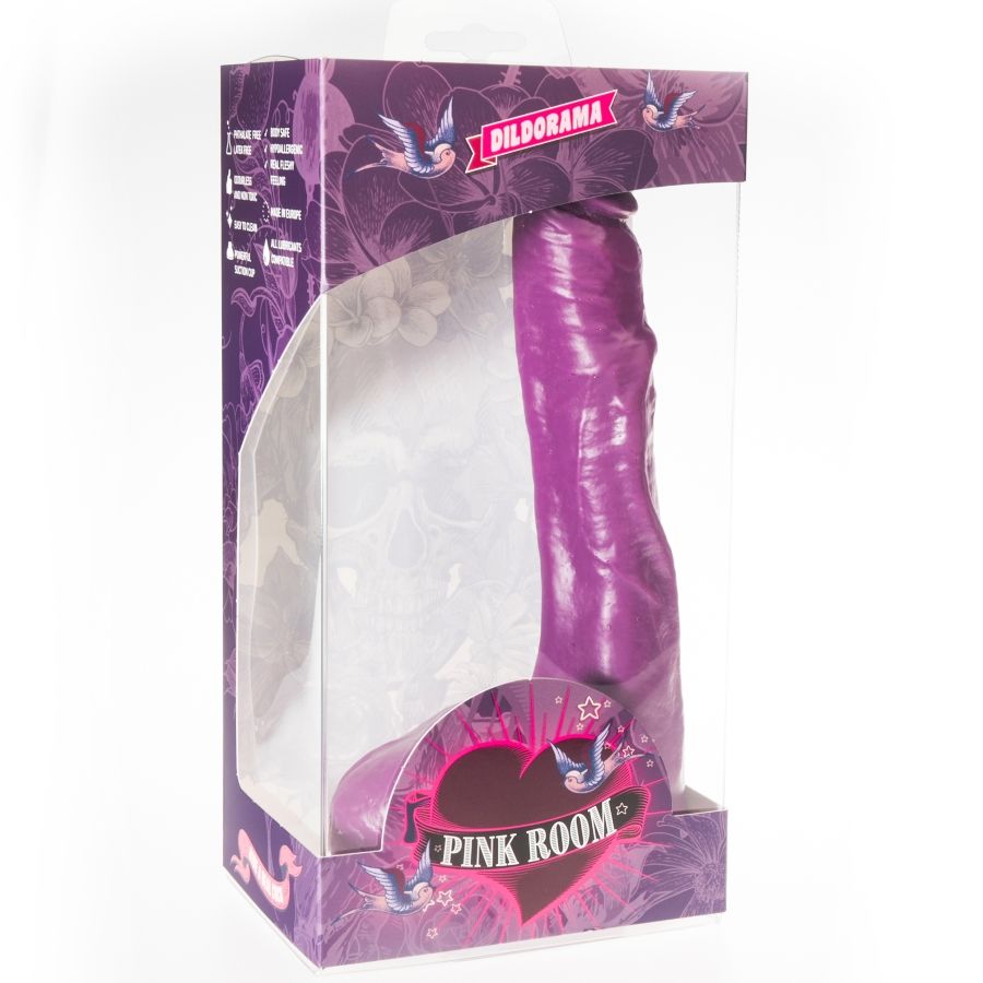 PINK ROOM - NILO REALISTIC DILDO PURPLE 23 CM - Imagem de 2