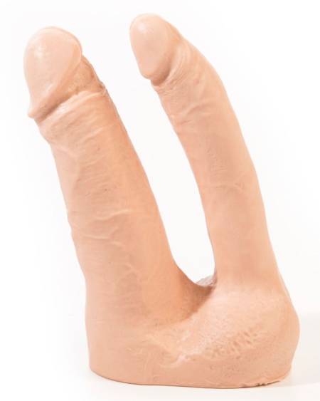 PINK ROOM - ARTHUS REALISTIC DOUBLE DILDO FLESH 17CM/15.5CM