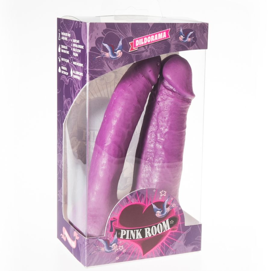 PINK ROOM - ARTHUS REALISTIC DILDO PURPLE 17CM/15.5CM - Imagem de 2