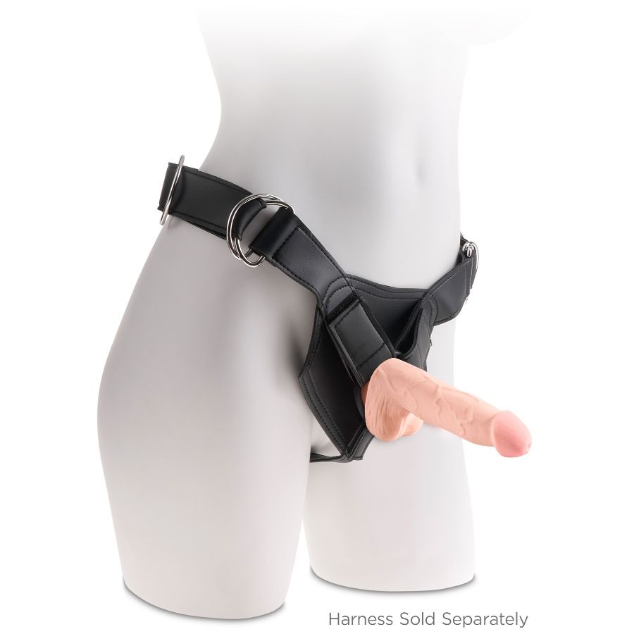 KING COCK - TRIPLE DENSITY DILDO 19 CM - Imagem de 5