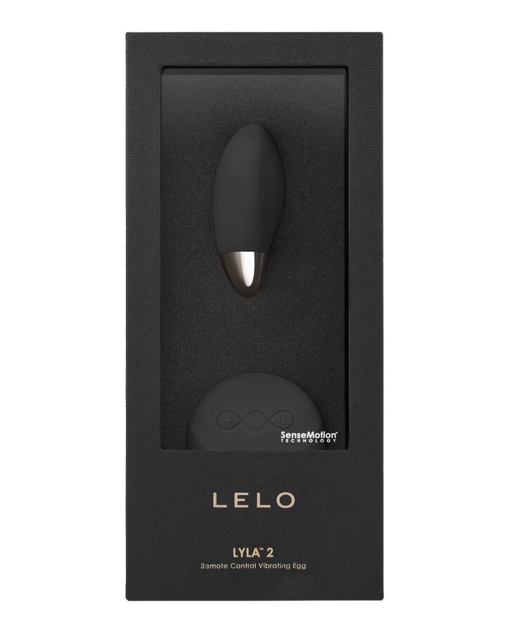 LELO - LYLA 2 INSIGNIA DESIGN EDITION BLACK MASSAGER EGG - Imagem de 3