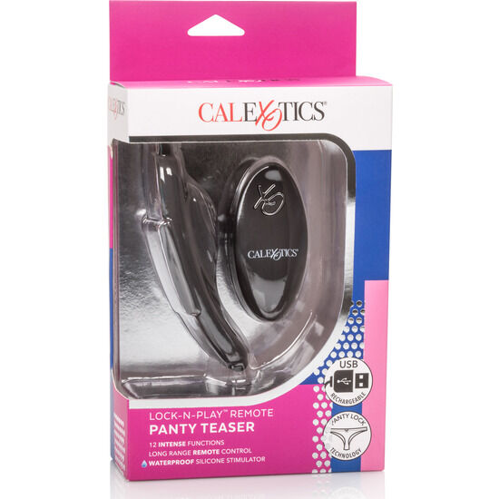 CALEXOTICS - XO REMOTE LOCK N PLAY PANTY TEASER - Imagem de 3
