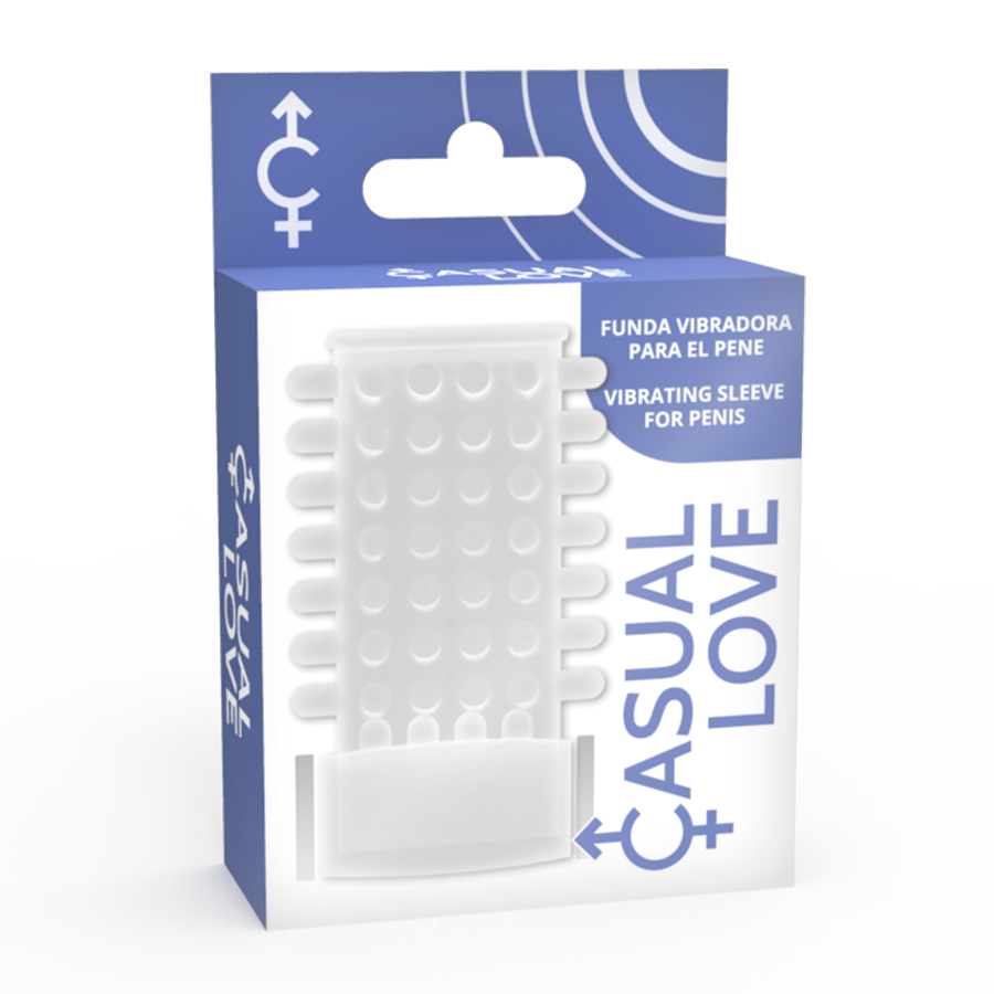 CASUAL LOVE - RING VIBRATING SLEEVE TRANSPARENT - Imagem de 5