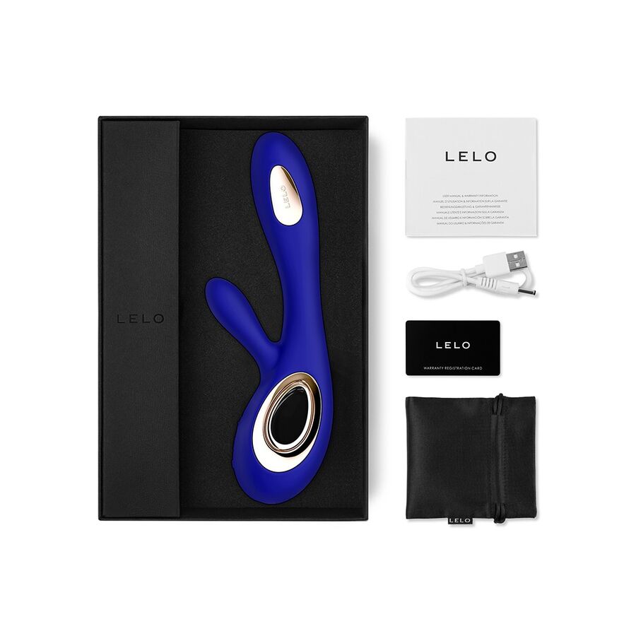 LELO - SORAYA WAVE VIBRATOR RABBIT MIDNIGHT BLUE - Imagem de 3