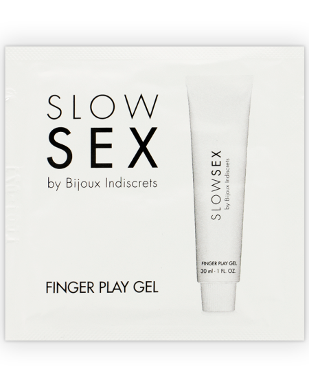 BIJOUX - SLOW SEX MASSAGE GEL WITH FINGER PLAY SINGLE DOSE