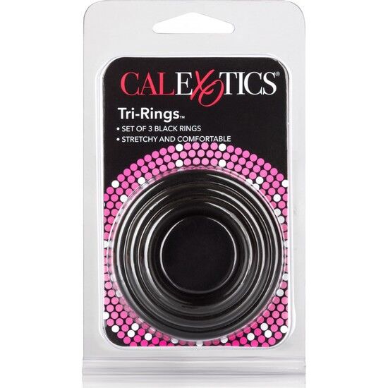 CALEXOTICS - TRI-RINGS BLACK - Imagem de 2