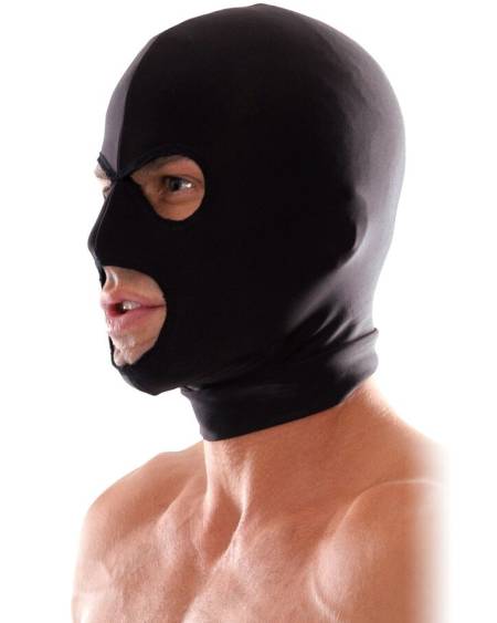 FETISH FANTASY SERIES - SPANDEX 3-HOLE HOOD