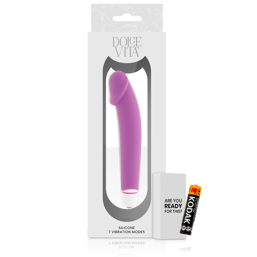 DOLCE VITA - REALISTIC PURPLE SILICONE - Imagem de 5