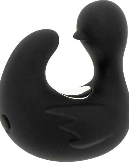 BLACKSILVER - DUCKYMANIA RECHARGEABLE SILICONE STIMULATING DUCK THIMBLE