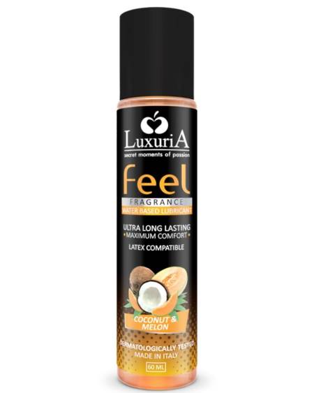 INTIMATELINE - LUXURIA FEEL COCONUT AND MELON WATER BASED LUBRICANT 60 ML