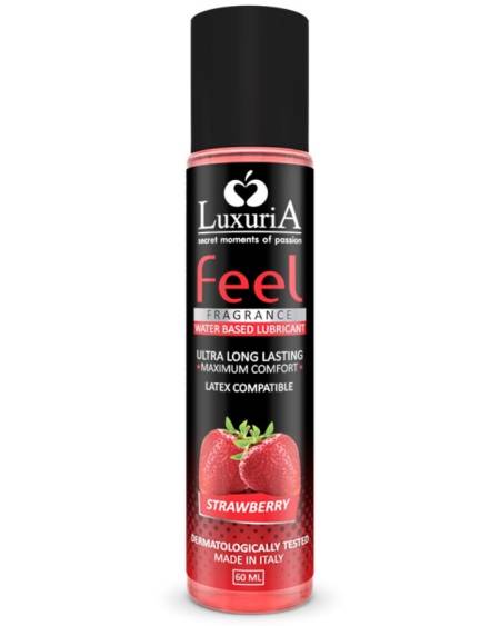 INTIMATELINE - LUXURIA FEEL STRAWBERRY WATER BASED LUBRICANT 60 ML