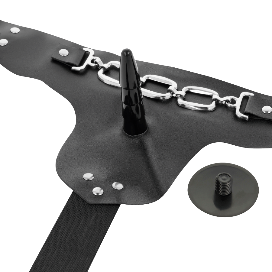 HARNESS ATTRACTION - RNES GEORGE REALISTIC VIBRATOR 19 CM -O- 4 CM - Imagem de 4