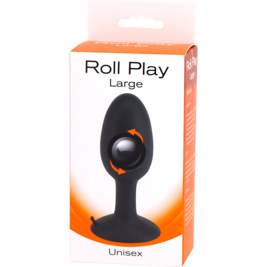 SEVEN CREATIONS - ROLL PLAY PLUG SILICONE LARGE - Imagem de 2