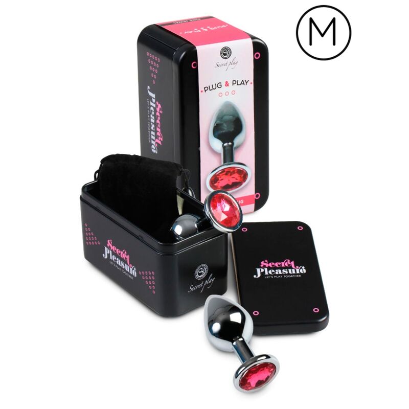 SECRETPLAY - PLUG ANAL FUCHSIA 8 CM - Imagem de 2