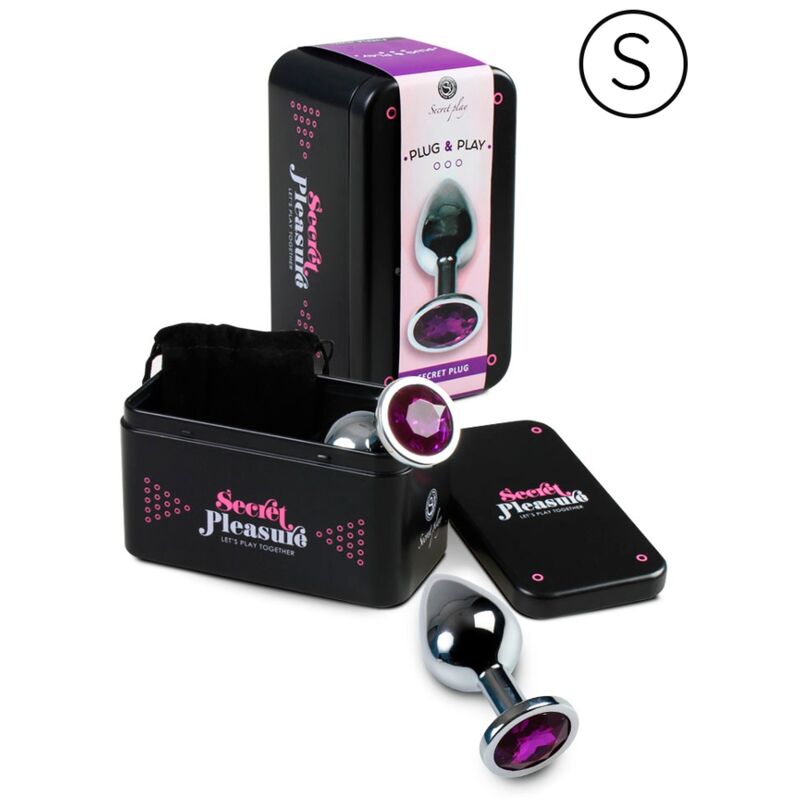SECRETPLAY - ANAL PLUG LILA S - Imagem de 2