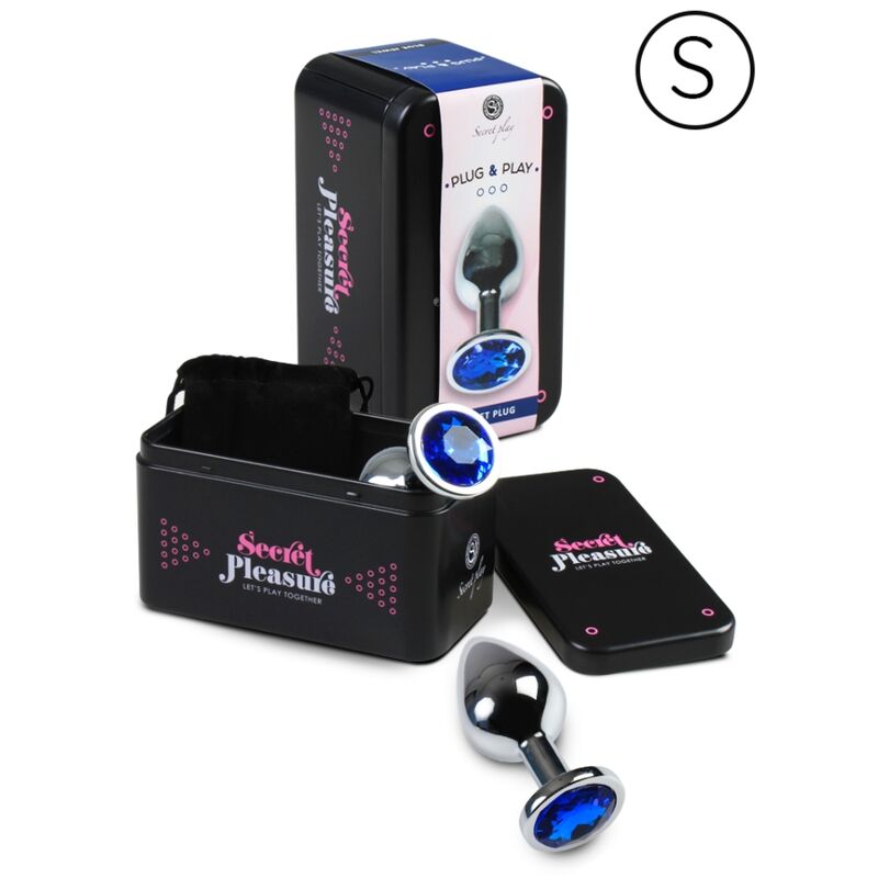 SECRETPLAY - ANAL PLUG BLUE S - Imagem de 2