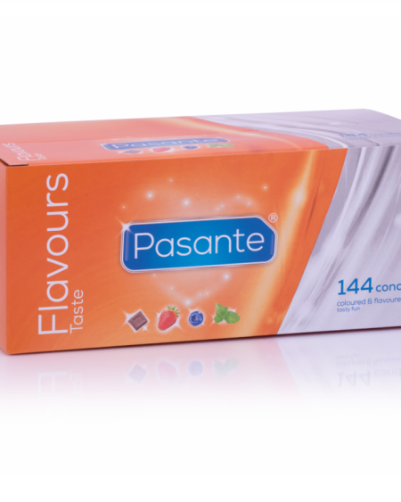 PASANTE - CONDOMS FLAVORS 144 UNITS