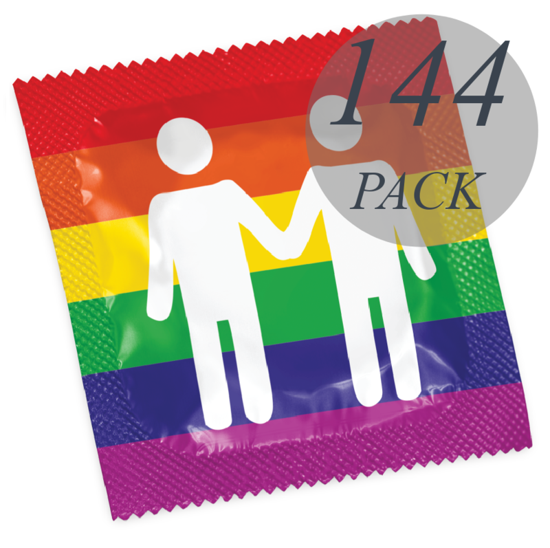 PASANTE - FORMAT GAY PRIDE 144 PACK CONDOMS (BAG)