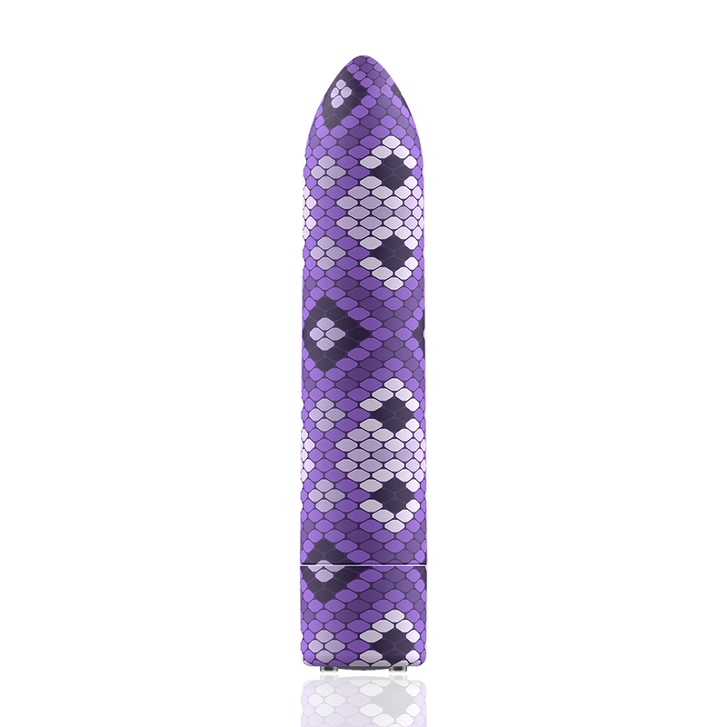 CUSTOM BULLETS - RECHARGEABLE SNAKE PURPLE MAGNETIC BULLET 10 INTENSITIES - Imagem de 2