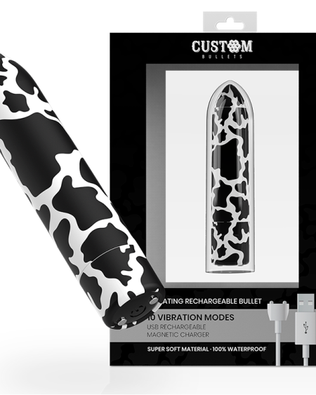 CUSTOM BULLETS - RECHARGEABLE COW MAGNETIC 10 INTENSITIES