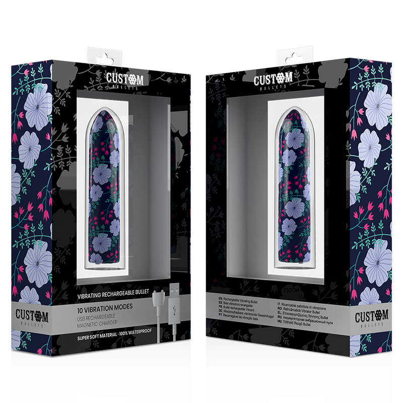 CUSTOM BULLETS - SPRING MAGNETIC BULLET 10 INTENSITIES - Imagem de 5