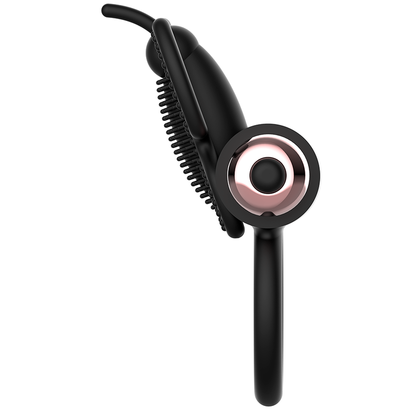 COQUETTE CHIC DESIRE - COCK RING BUTTERFLY WITH VIBRATOR BLACK/ GOLD - Imagem de 2