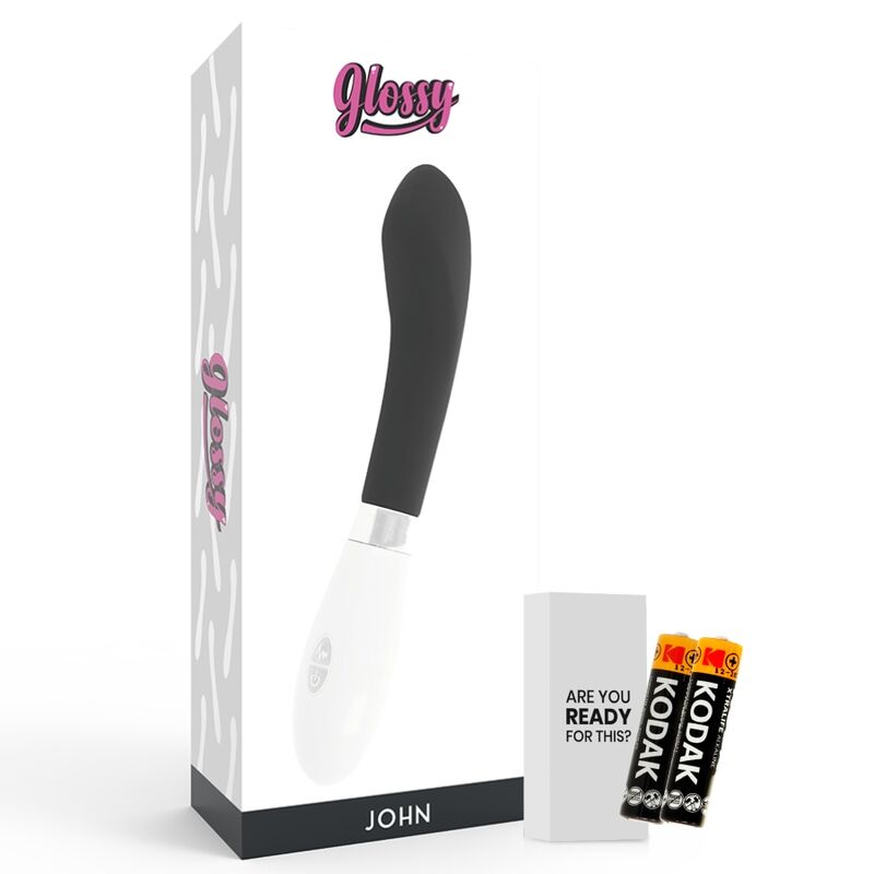 GLOSSY - JOHN VIBRATOR BLACK - Imagem de 5
