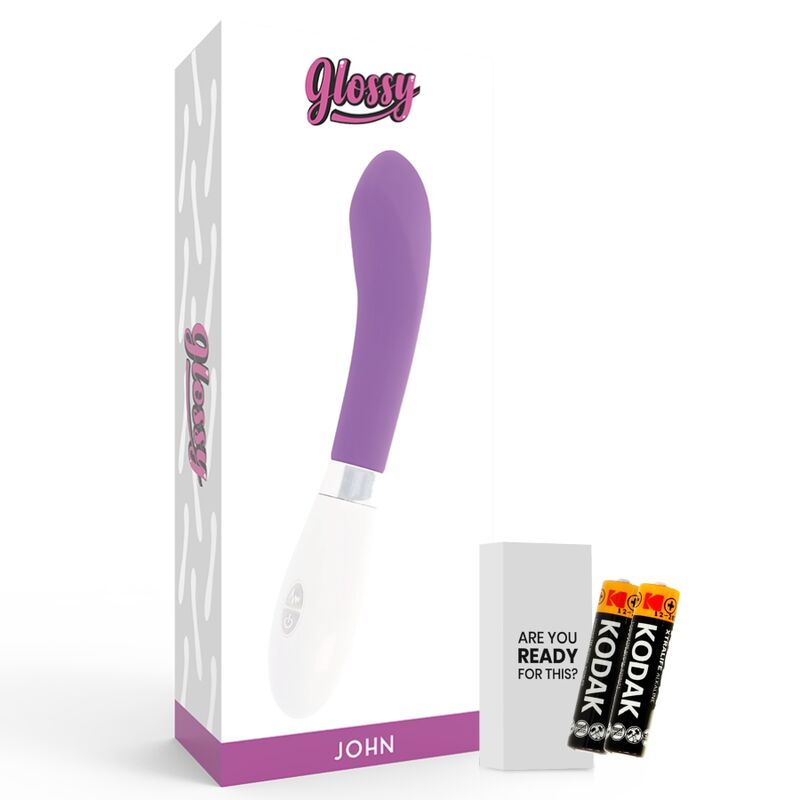 GLOSSY - JOHN VIBRATOR PURPLE - Imagem de 5