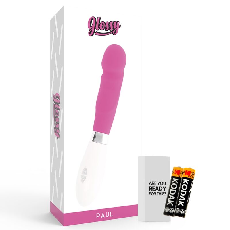 GLOSSY - PAUL VIBRATOR PINK - Imagem de 4