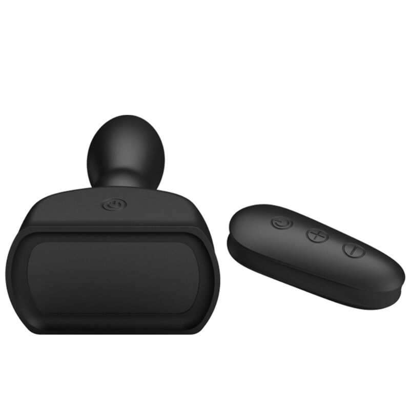 MR PLAY - BLACK INFLATABLE ANAL PLUG REMOTE CONTROL - Imagem de 4