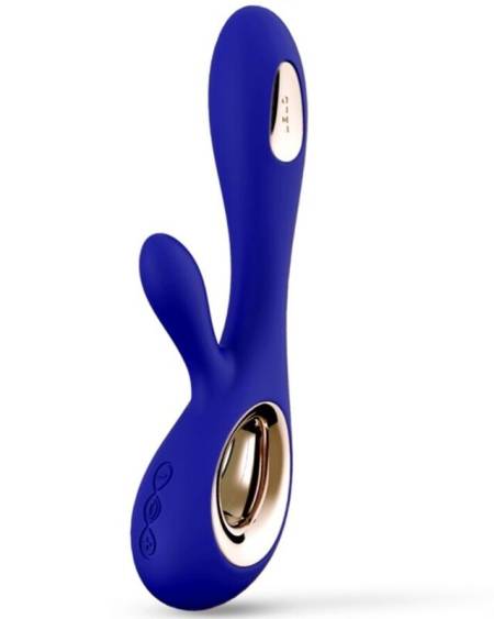 LELO - SORAYA WAVE VIBRATOR RABBIT MIDNIGHT BLUE