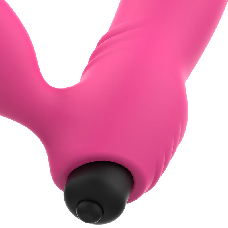 OHMAMA - BIX DOUBLE STIMULATION VIBRATOR XMAS EDITION PINK - Imagem de 5