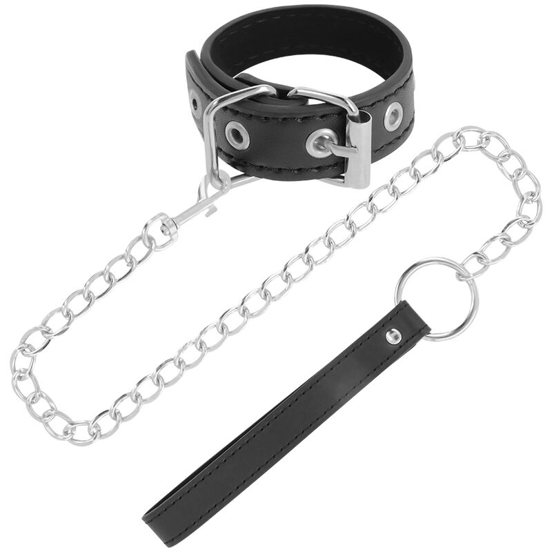 DARKNESS - PENIS RING WITH STRAP - Imagem de 2