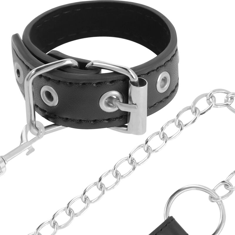 DARKNESS - PENIS RING WITH STRAP - Imagem de 3