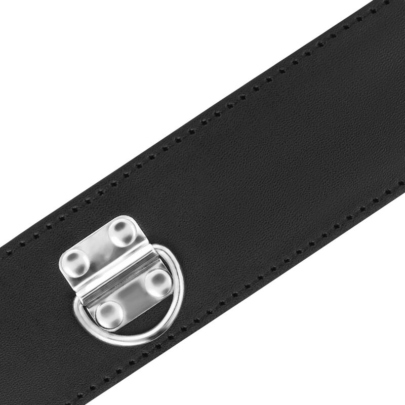 DARKNESS - BDSM COLLAR WITH BLACK LOCK - Imagem de 4