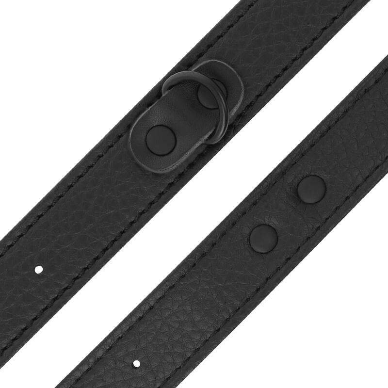 DARKNESS - WIDE THIN TEXTURED HANDCUFFS - Imagem de 3