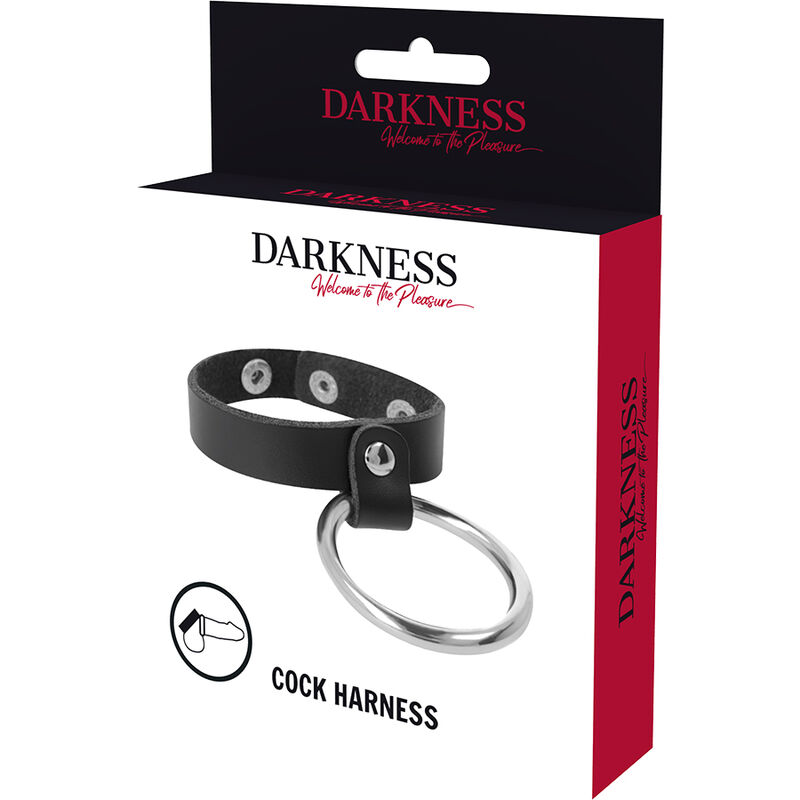 DARKNESS - METAL RING FOR THE PENIS AND TESTICLES - Imagem de 5