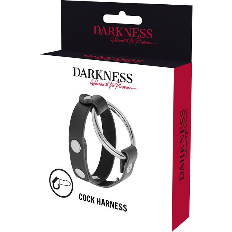 DARKNESS - BDSM COCK AND TESTICLE RING - Imagem de 5